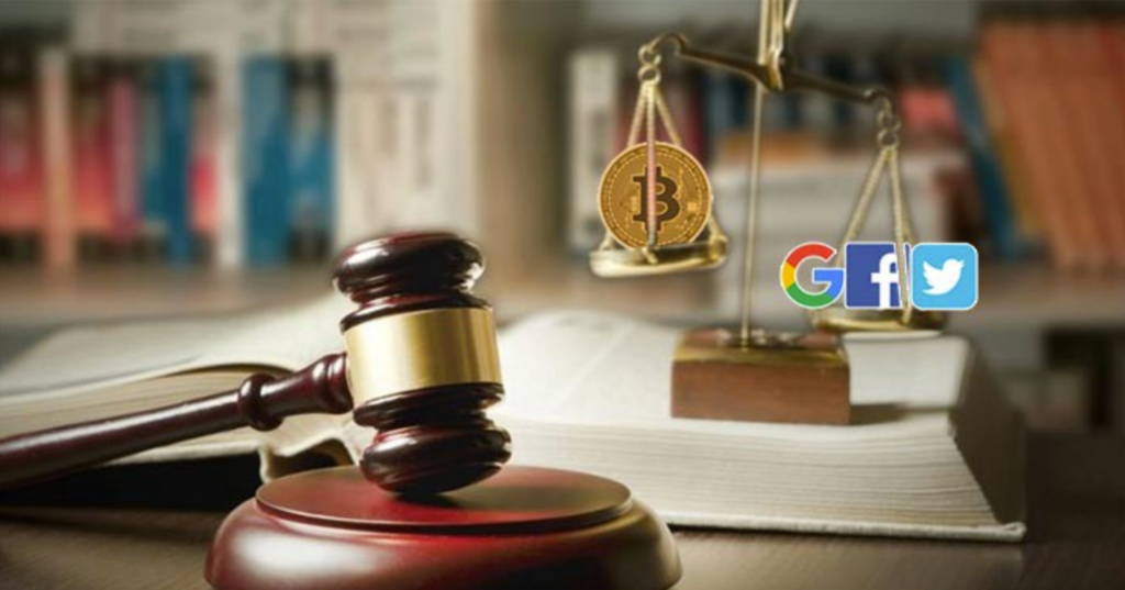 Beperlik a közösségi oldalakat a kriptopénzekkel kapcsolatos tartalmak tiltásáért