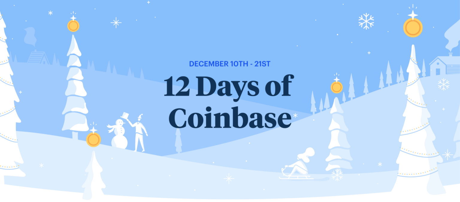 Coinbase advent: 12 bejelentés a következő 11 nap során