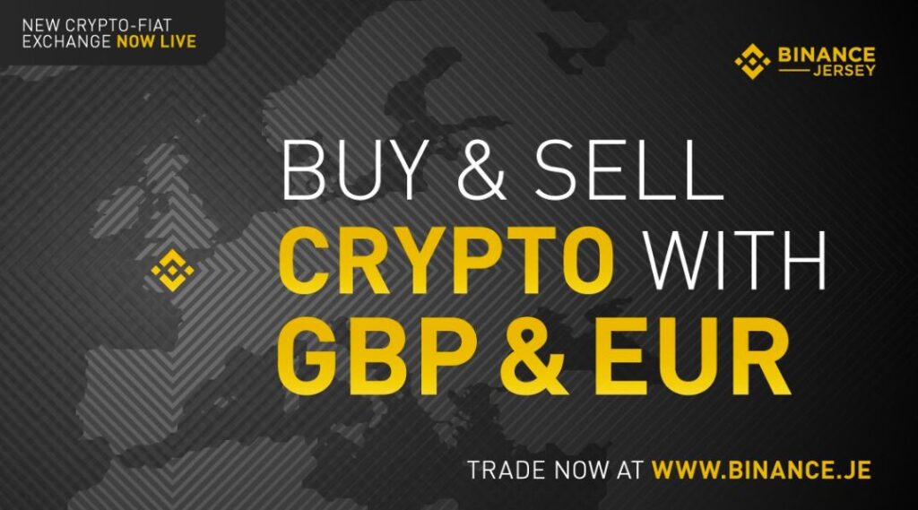 Binance Jersey útmutató az EUR/GBP be- és kifizetésekhez