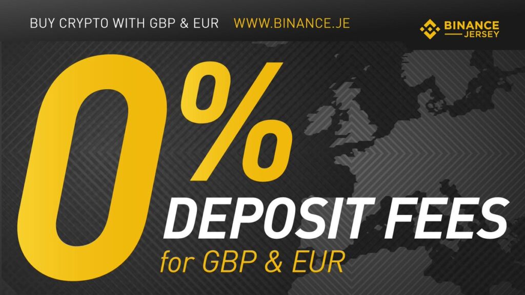 Binance Jersey: csökkentették a jutalék mértékét