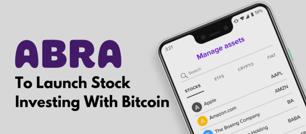 ABRA: részvényvásárlás kriptopénzekkel