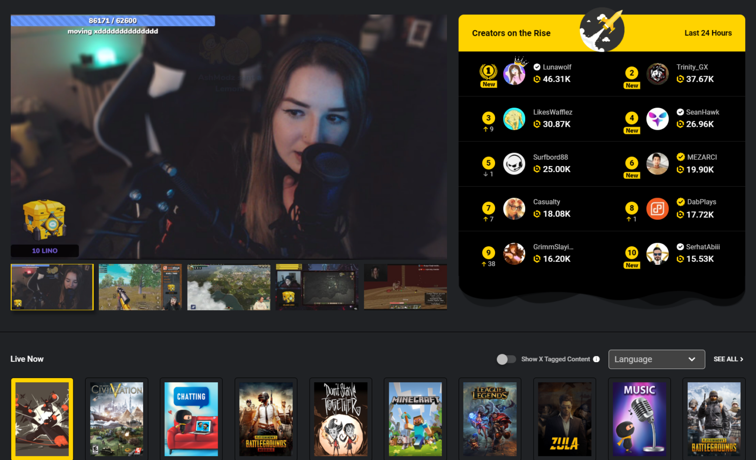 5 millió havi aktív felhasználónál a Dlive decentralizált streaming platform