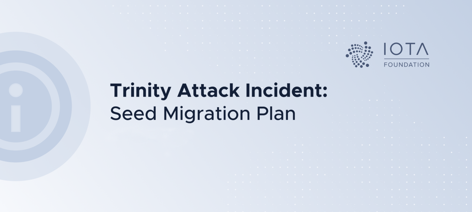 IOTA: szombatig lehet biztonságban áthelyezni a seed kulcsokat
