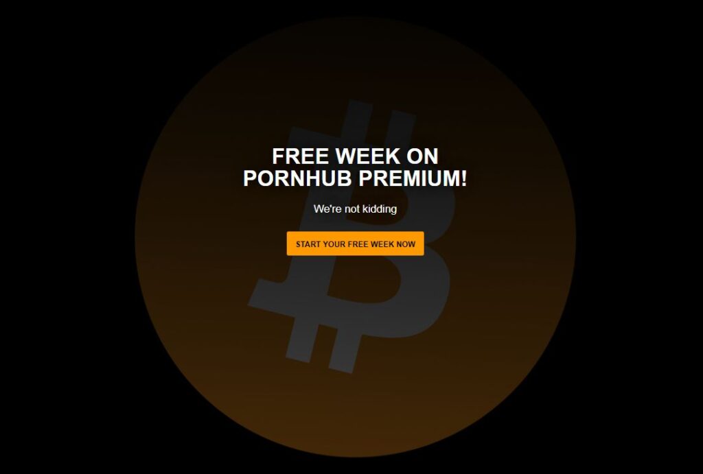 Pornhub: ingyenes héttel érkezett meg a Bitcoin támogatás