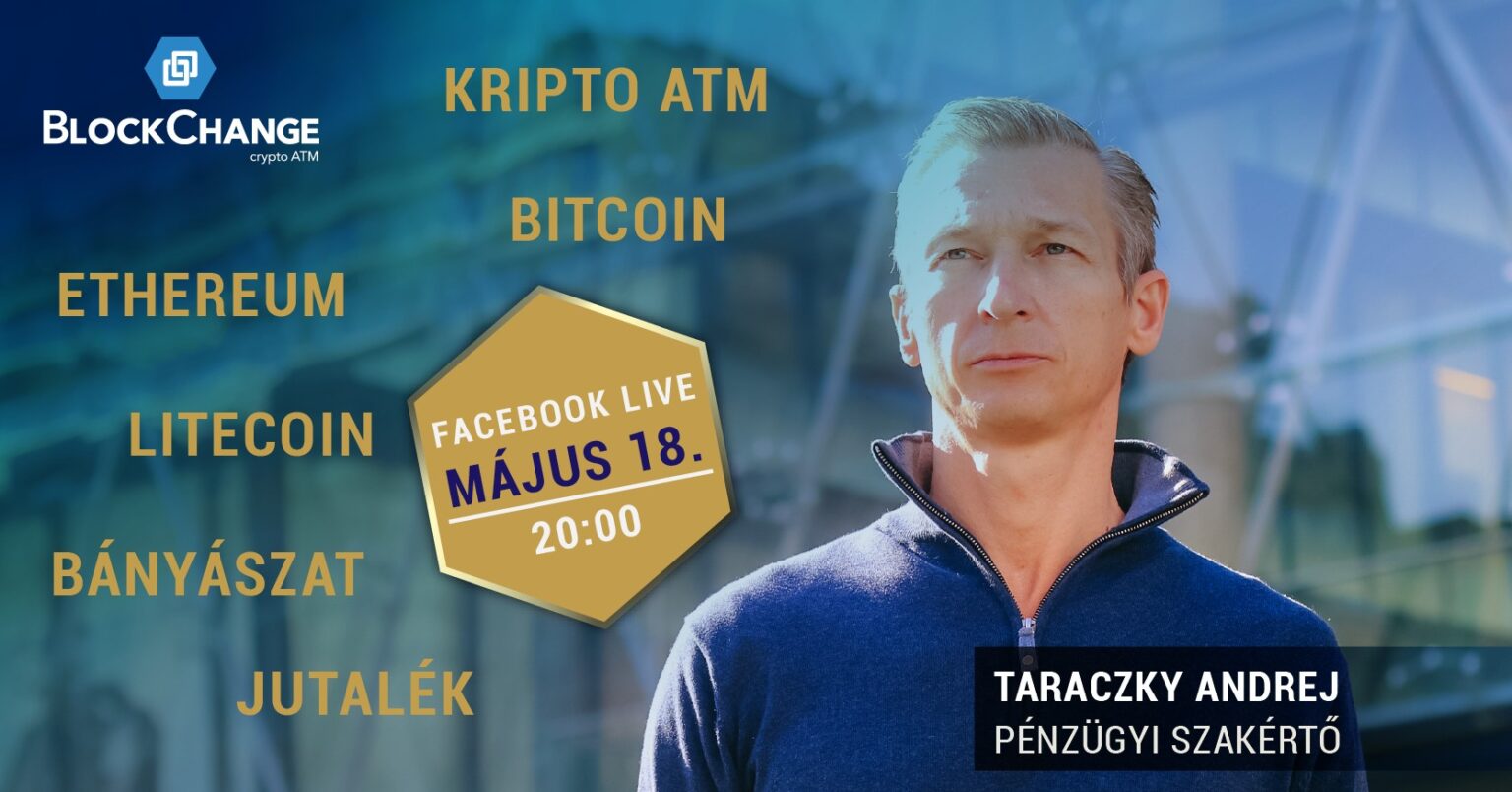 Ma este BlockChange ÉLŐ stream a Facebook-on