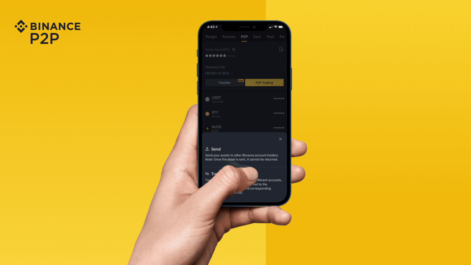 Hogyan küldhetünk kriptót Binance P2P segítségével