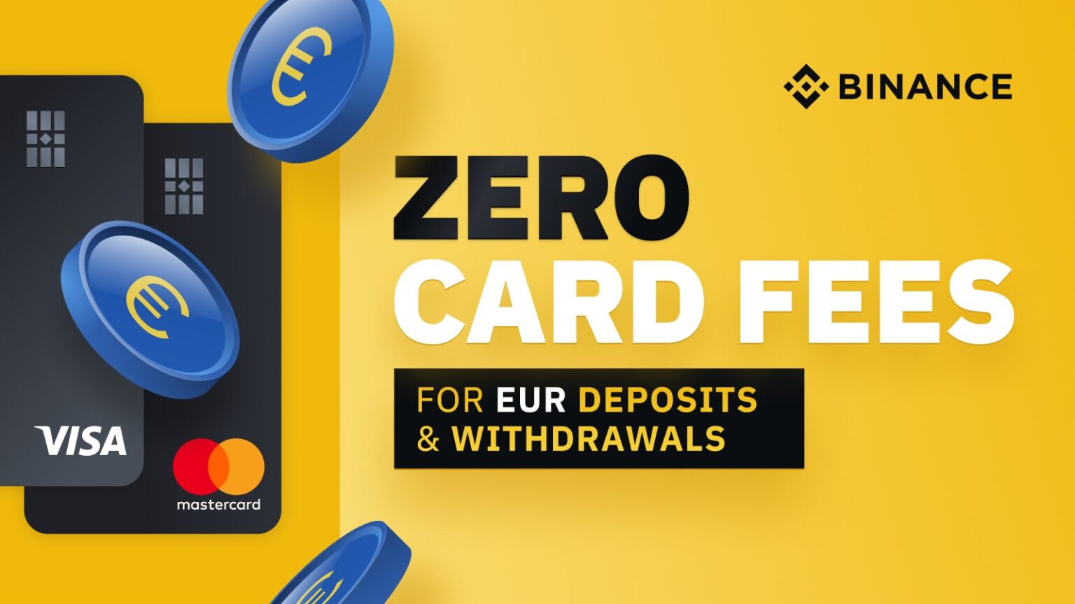 Binance: ingyenes a kártyás be- és kiutalás