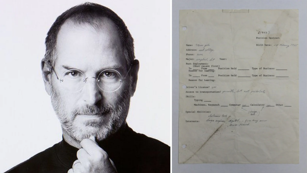 A Steve Jobs NFT kísérlet