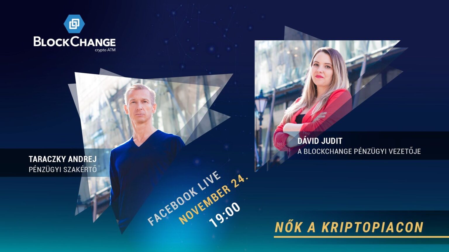 Nők a kriptopiacon: beszélgetés Dávid Judittal, a BlockChange pénzügyi vezetőjével