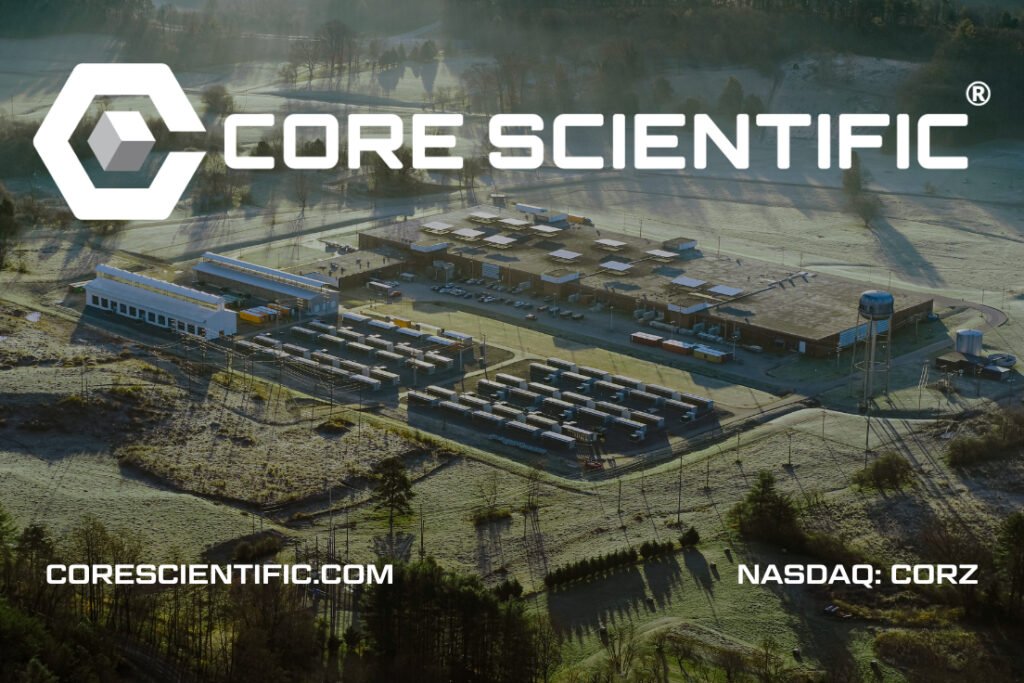 Megmenekülhet a Core Scientific A Core Scientific egyik telephelye Észak-Amerikában