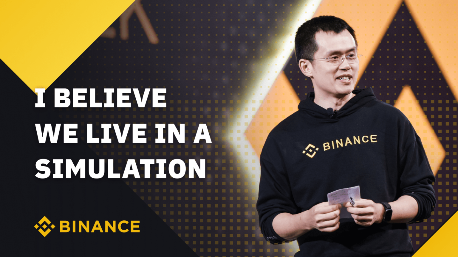 A legnagyobb kriptotőzsde igazgatója szerint egy szimulációban élünk
