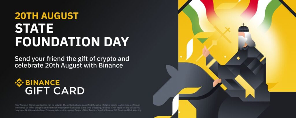 Augusztus 20: magyaroknak szóló nyereményjáték a Binance-en