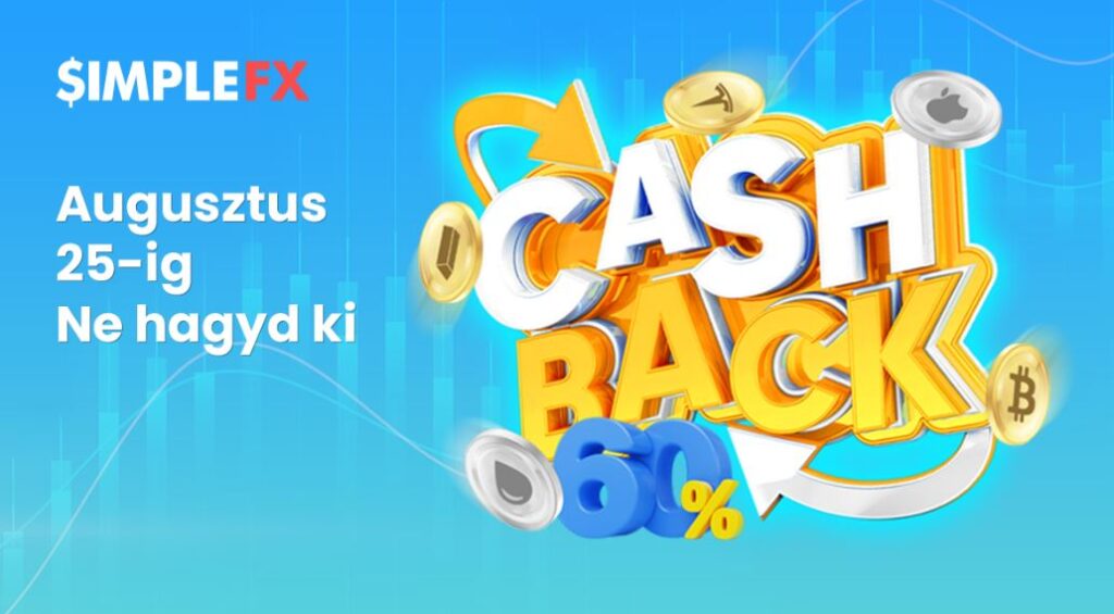 Augusztusban akár $4500 cashback a SimpleFX-től