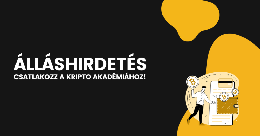 Álláshirdetés: Veled bővülne a Kripto Akadémia! Kripto Akadémia - álláshirdetés