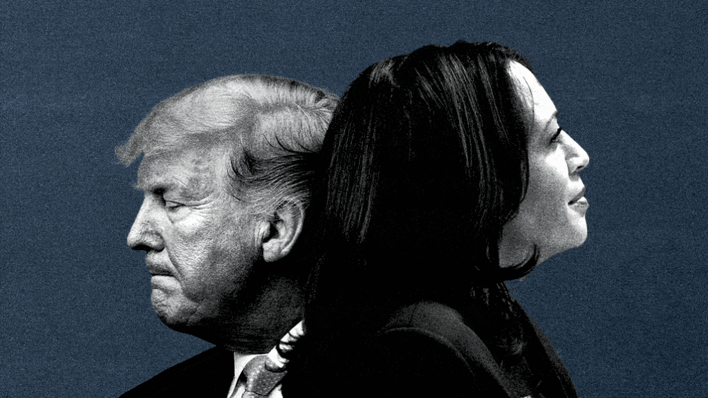 Trump és Harris választási esélyei ismét kiegyenlítődtek a Polymarket szerint