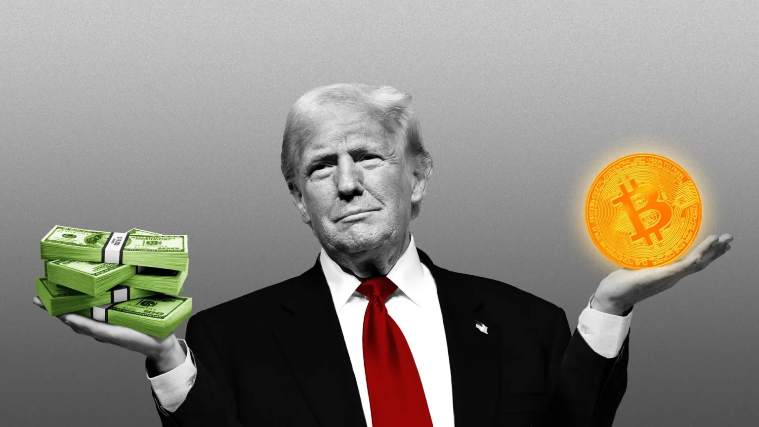 A Trump kormány Bitcoin-stratégiája a gazdasági összeomlás ellen Trump dollár Bitcoin
