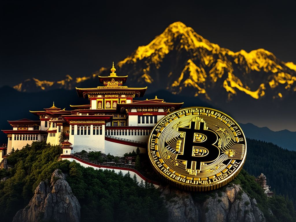 Less be Bhután bitcoin tárnáiba