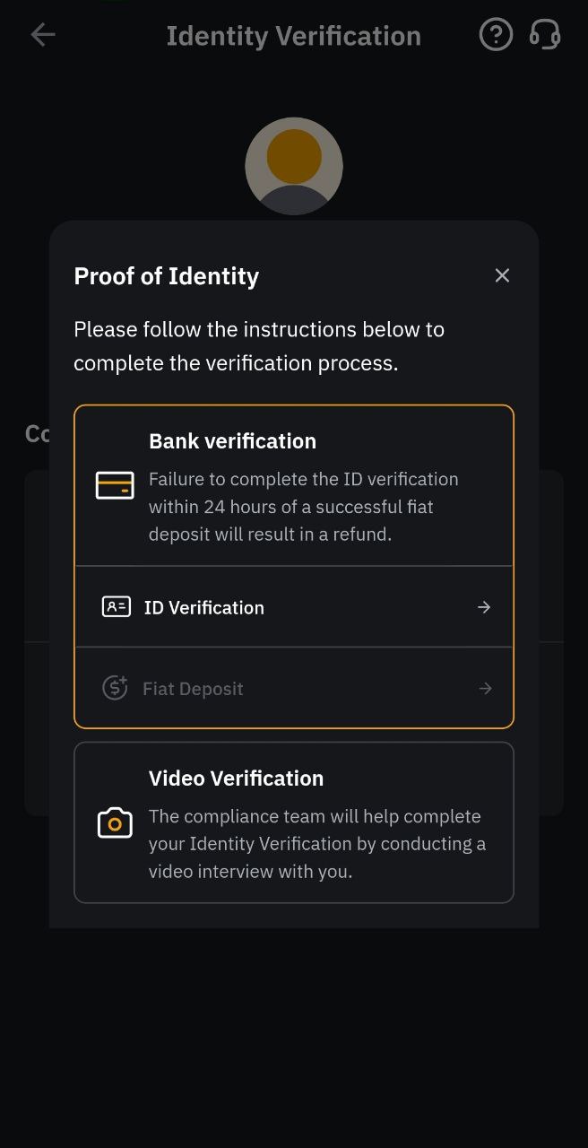 bybit ID verification