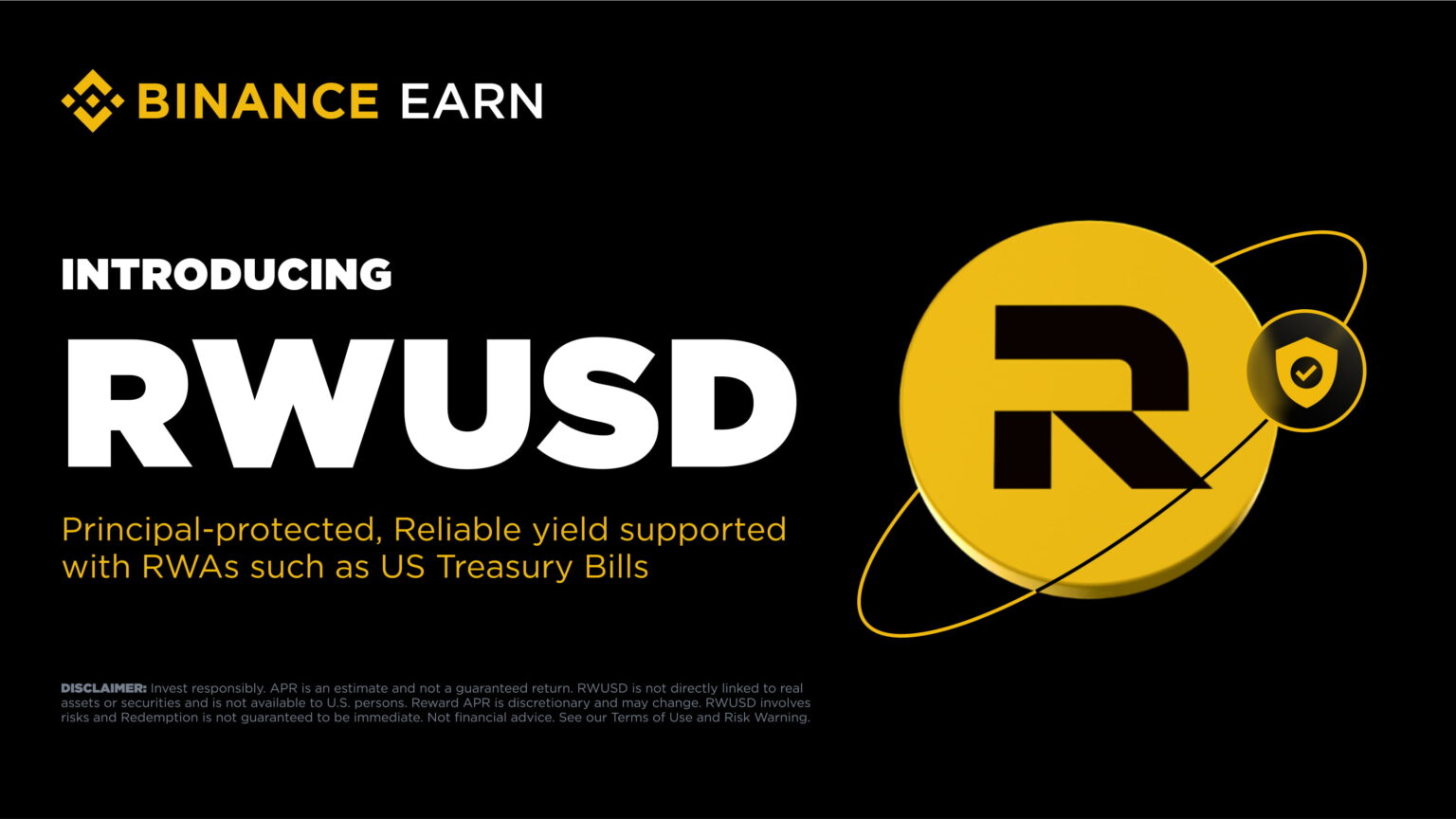 RWUSD: amerikai államkötvény kamatok a Binance-en