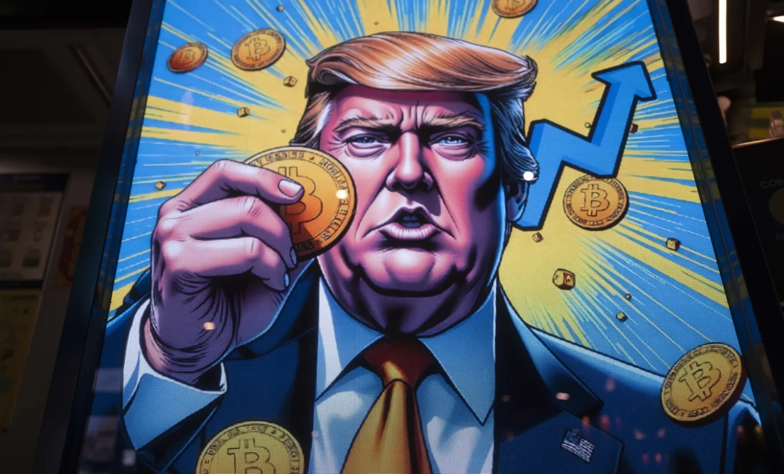 Az USA munkaerőpiaci adatok miatt nem jött az új Bitcoin csúcs trump bitcoin