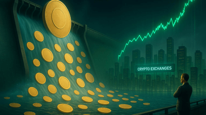 A stabilcoin-likviditás a tőzsdéken minden idők legmagasabb szintjére, 68 milliárd dollárra emelkedett