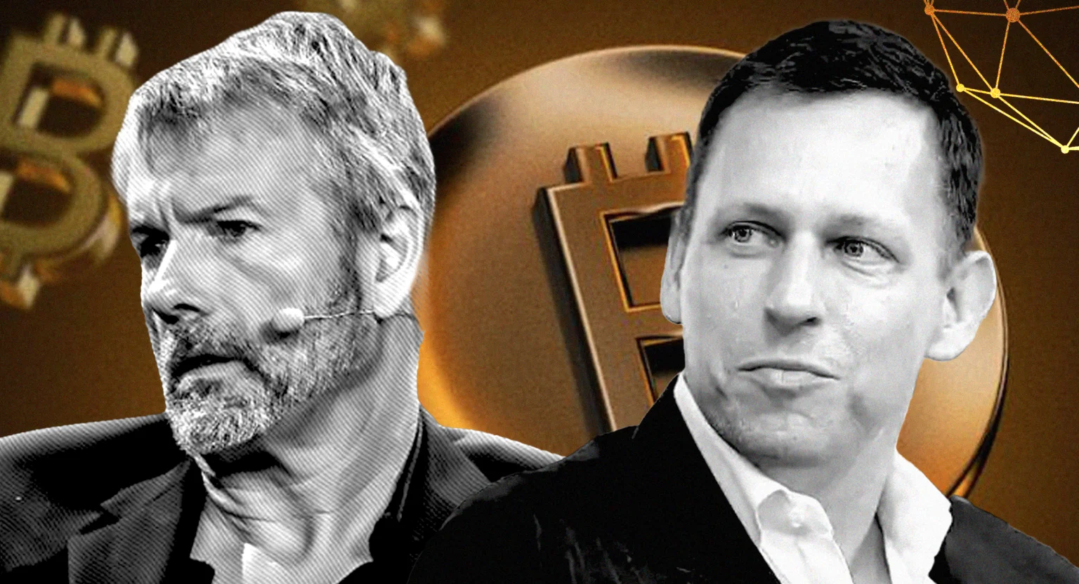 saylor thiel bitcoin