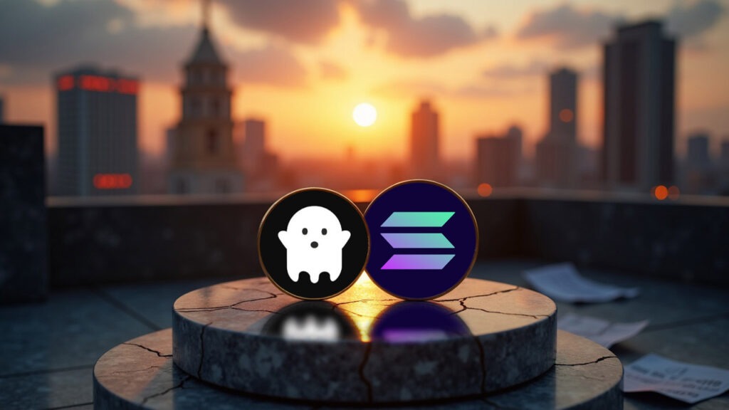 Solana-eladási hullám: egy 3,8 millió dolláros profitot elérő kereskedő GHOST-ra váltotta Solanáját, miközben a Bitcoin korrekció tovább folytatódott