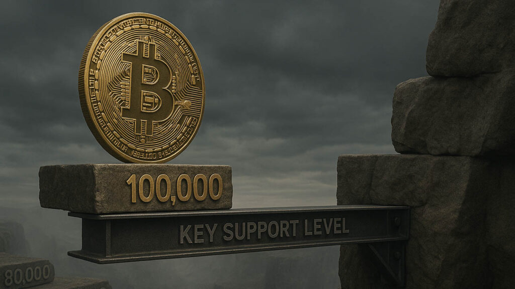 Egy szakértő szerint ez a Bitcoin legfontosabb támaszszintje 100 000 dollár alatt