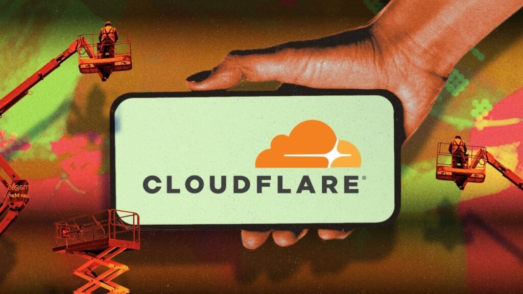 cloudflare internet leállás