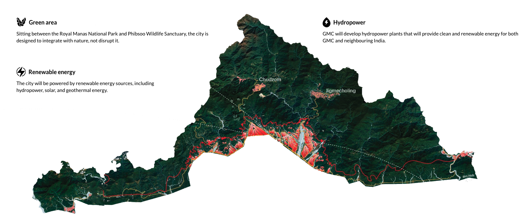 Bhután mindfullness városa