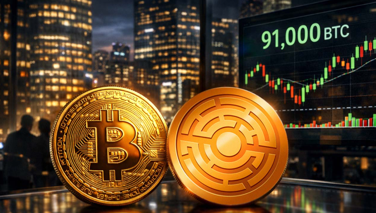 A bálnák mindent a Bitcoinra és erre az 1000%-os érmére tesznek fel, miközben a 91 ezer dolláros szint kitart
