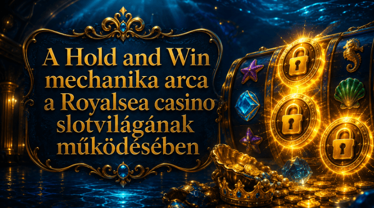 A Hold and Win mechanika arca a Royalsea casino slotvilágának működésében