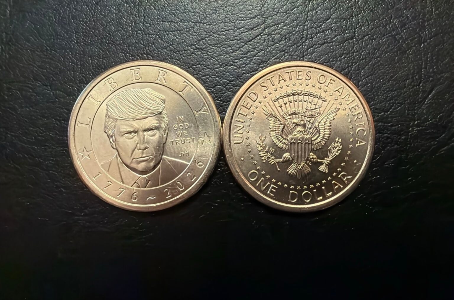 Trump arcképével ellátott egydollárost dobott piacra az amerikai pénzverde
